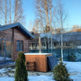 Фурако Polar Spa ELITE QUATTRO 200 квадратная с интегрированной печью для 6-8 человек (термососна темная) с доставкой фото - 9 Купель Фурако Polar Spa ELITE QUATTRO 200 квадратная с интегрированной печью для 6-8 человек (термососна темная) фото фото - 9